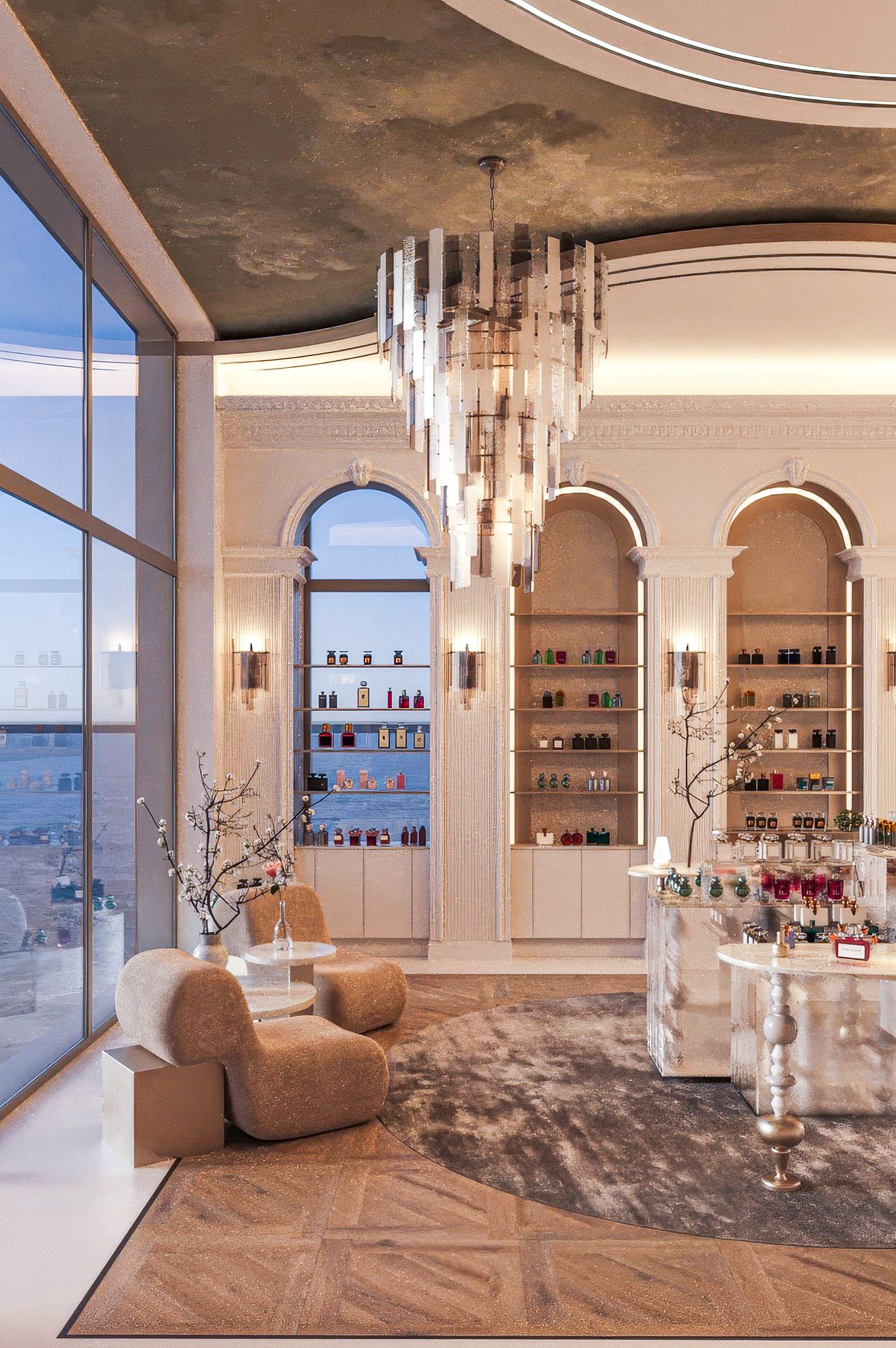 Luxury Perfumery, Montenegro - Concept Design